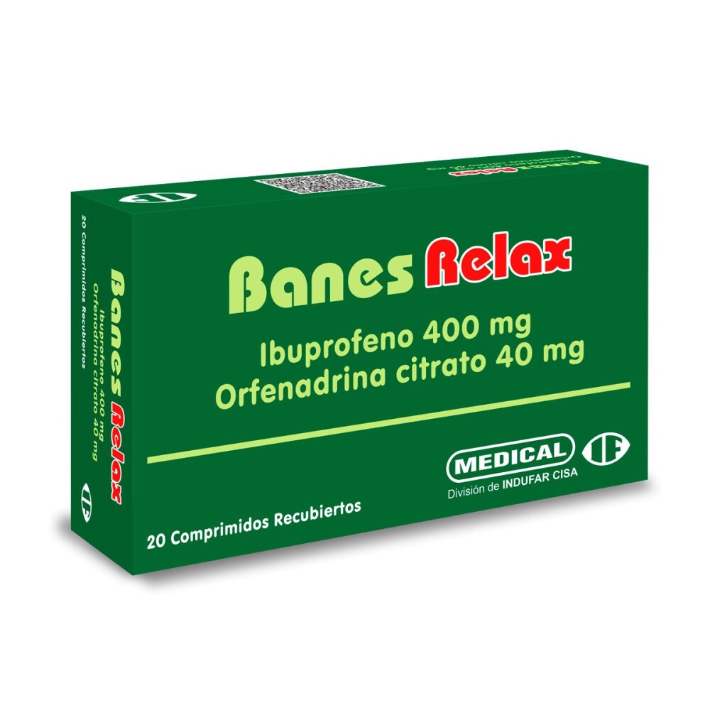 BANES RELAX CJ X 20 COMP. REC. única