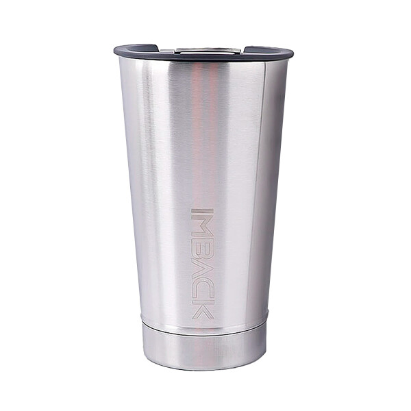 Vaso Termico De 592ml Acero Inoxidable Doble Capa Con Tapa Color Acero VBT001 Vaso Termico De 592ml Acero Inoxidable Doble Capa Con Tapa Color Acero VBT001