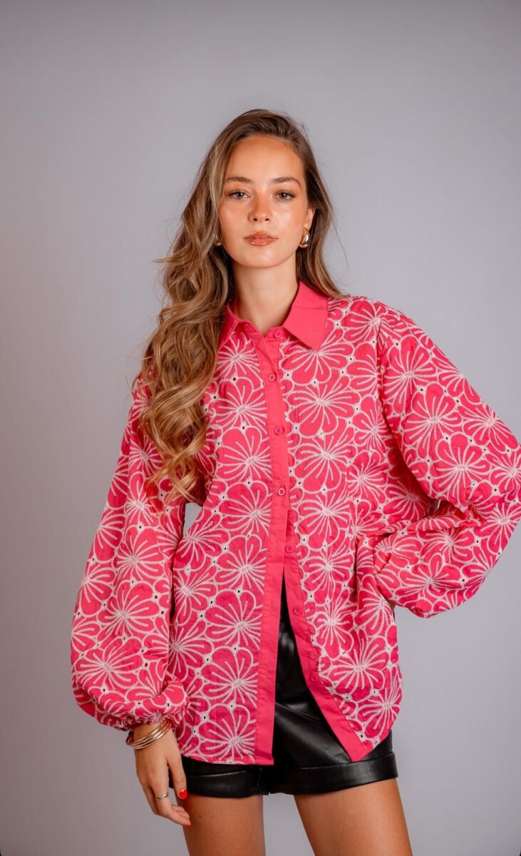 Camisa CANNES - Fucsia 