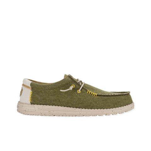 Zapatos Hey Dude Wally Coastline Jute Verde