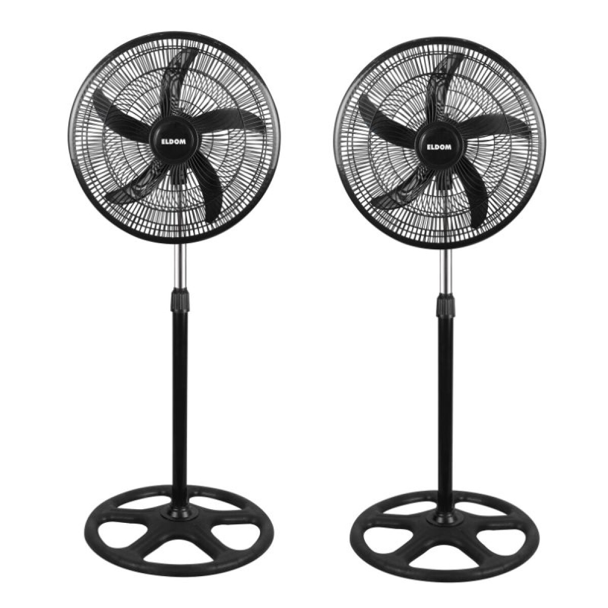 VENTILADOR DE PIE 18" 2 EN 1 - ELDOM X 2 UNIDADES 
