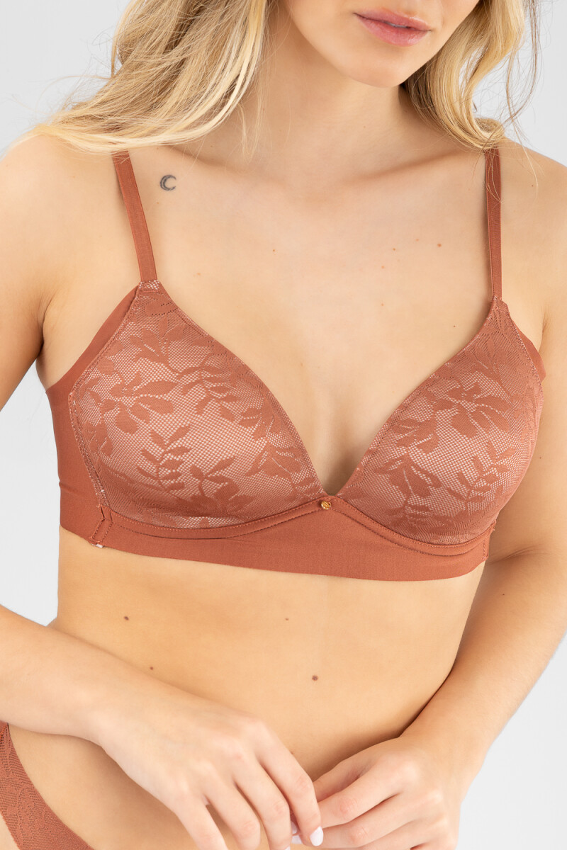 Soutien triangulo preformado canna Rojo birck