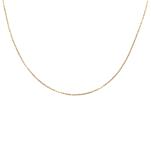 Cadena oro Force fina -Oro bajo -Sin Piedra-CD8061 sinpiedra