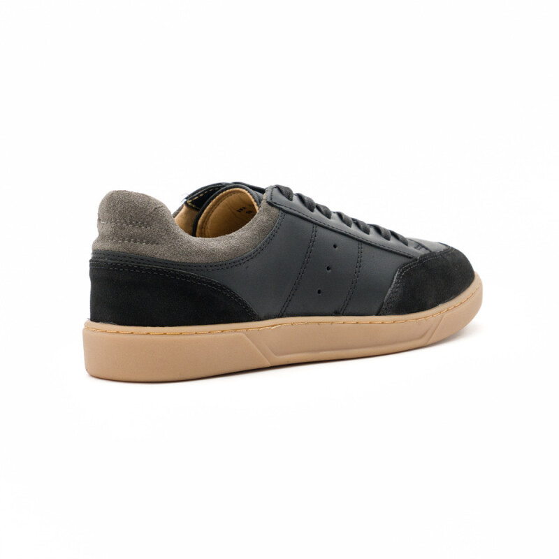 SNEAKER SUEDE/LATEGO/SUEDE/NEGRO/GRAFITO PRETO