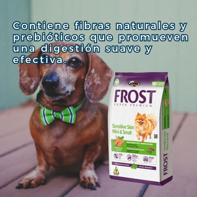 FROST PERROS PIEL SENSIBLE 2.5 KG RAZAS MINI Y PEQUEÑAS