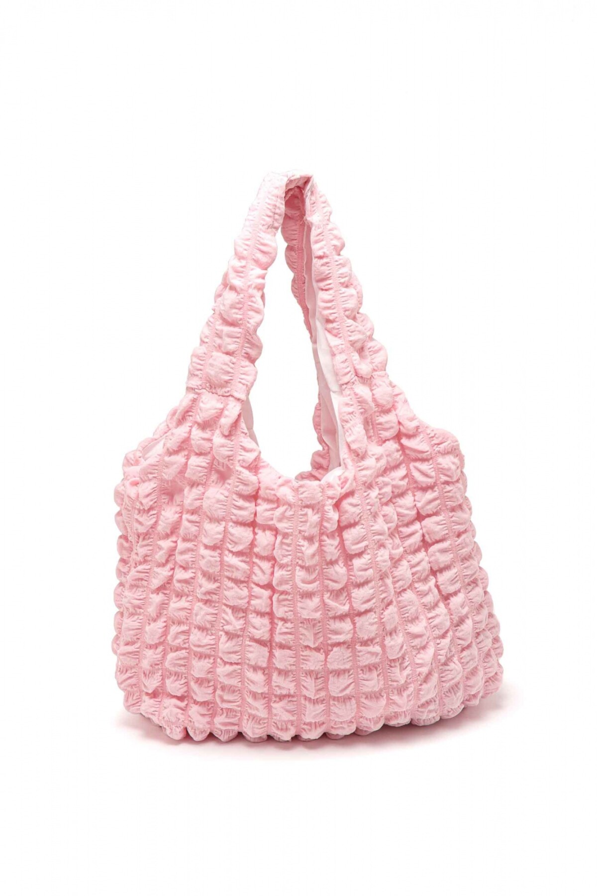 Bolso Textura Rosado