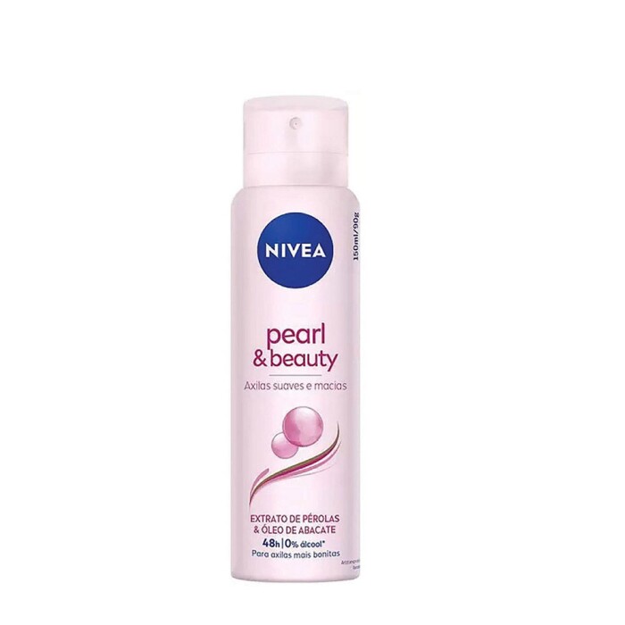 NIVEA DEO SPRAY PEARL BEAUTY FR. X 150 M única
