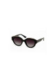 Lentes Tiwi Lanne Bicolor Black / Pink With Burgundy Gradient Lenses