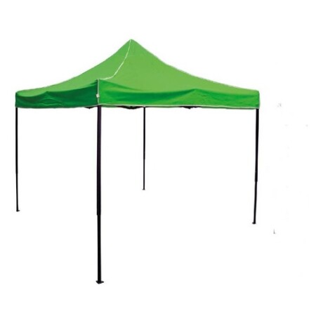 Gazebo plegable súper reforzado 2x2 mts Verde