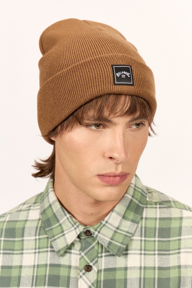 GORRO STACKED BEANIE 6-beige