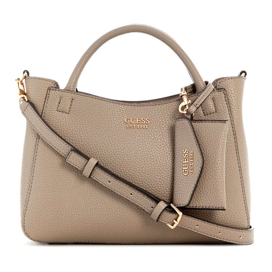 Cartera Guess Brenton Chica Gris 0