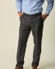 Pantalón Vestir Corte Clásico Gris Pizarra