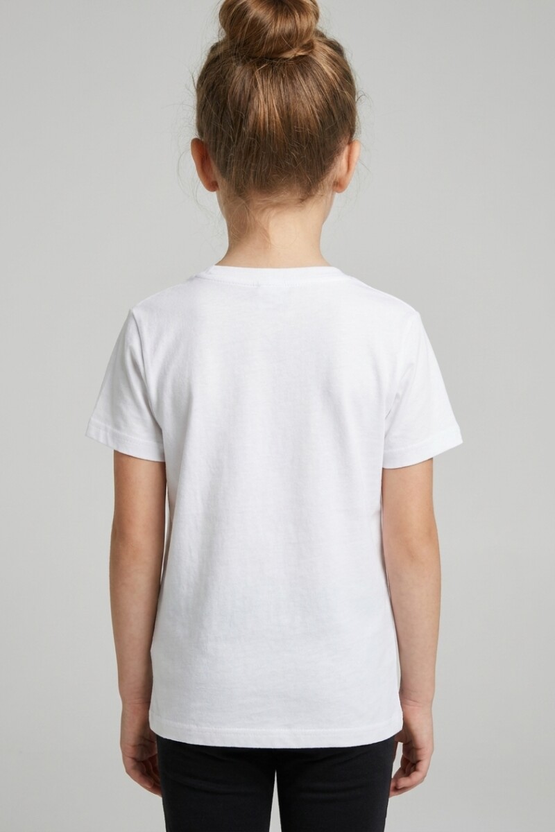 Remera cuello redondo ICONIC 150 - UNISEX BLANCO