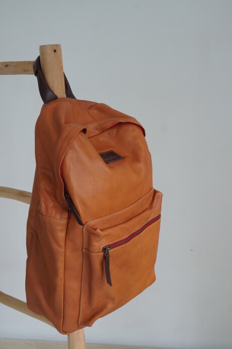 Mochila Moro Honey Red Zip
