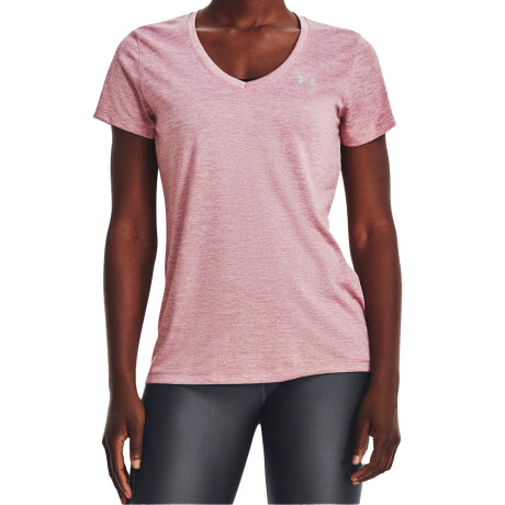 REMERA UNDER ARMOUR TECH SSV - TWIST Pink