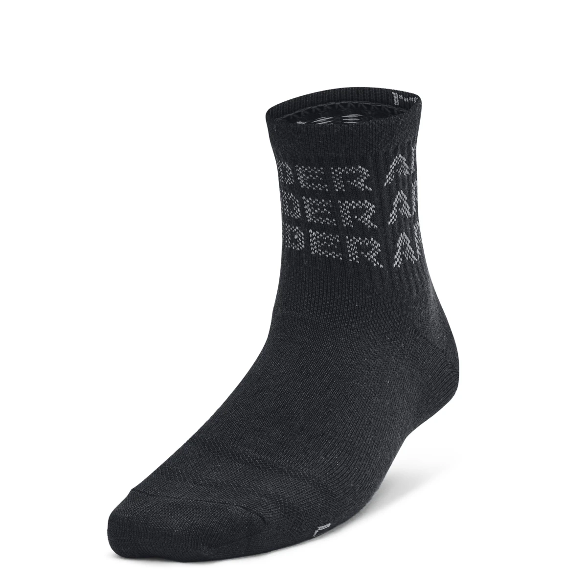 Medias Unisex Under Armour - Blanco - Negro - Gris 