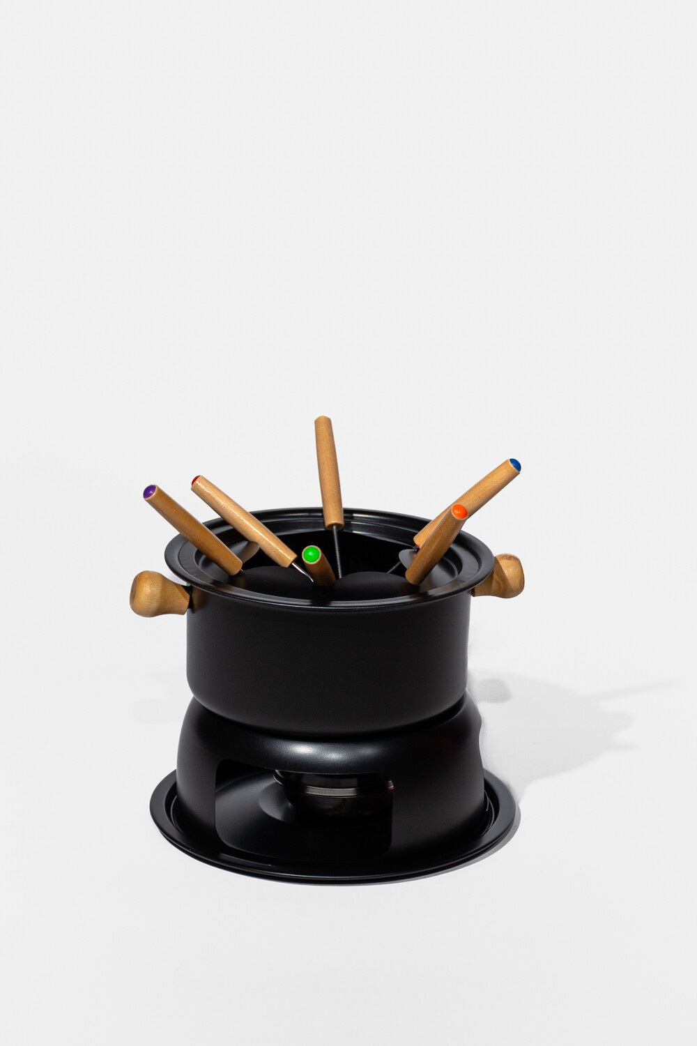 Set P/ Fondue 6 Pinchos Color Unico