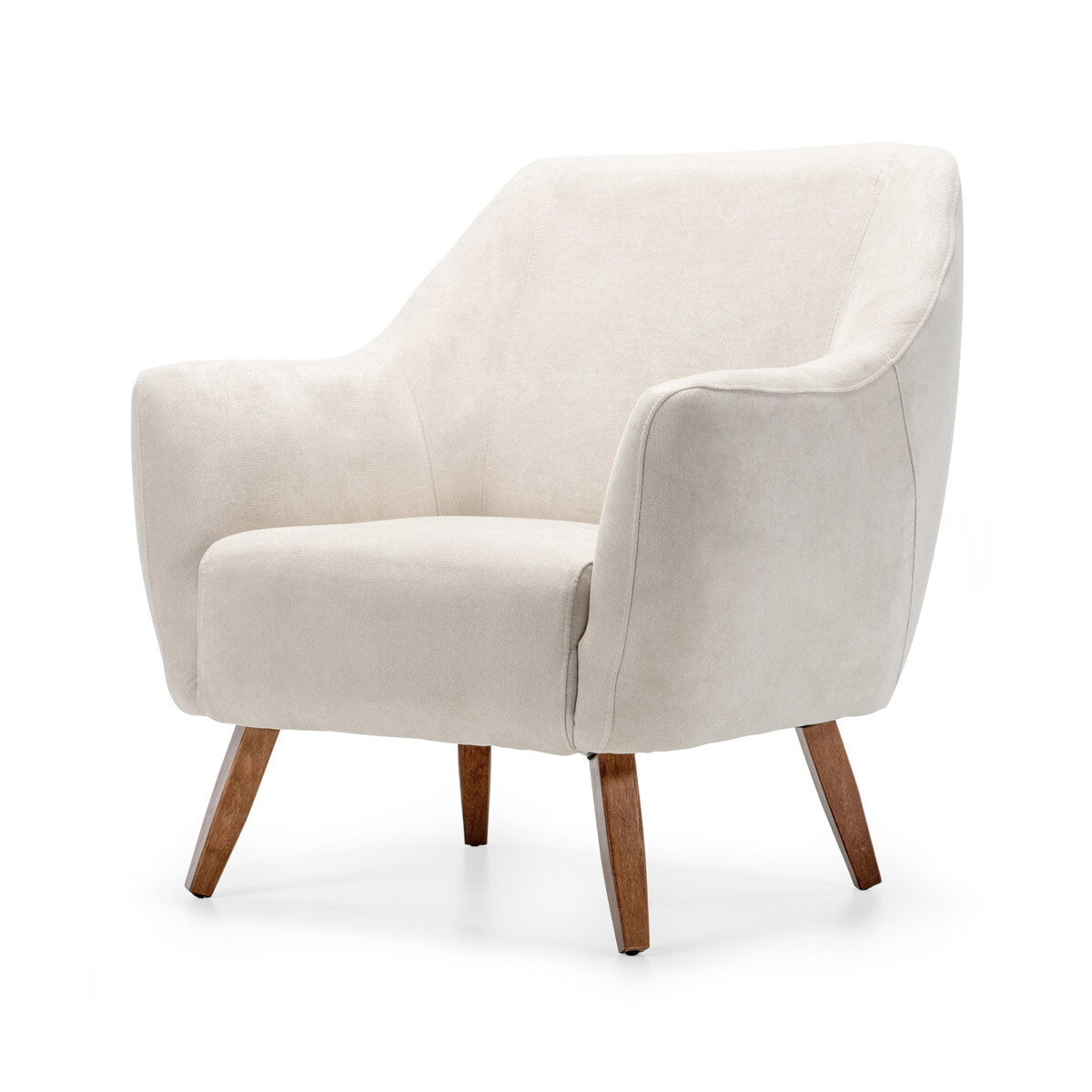 Butaca Paula - Tela Microfibra - C430 (Crudo) 