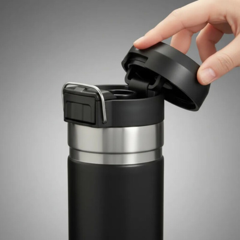Botella Térmica Stanley Go Flip 24 Oz Negro