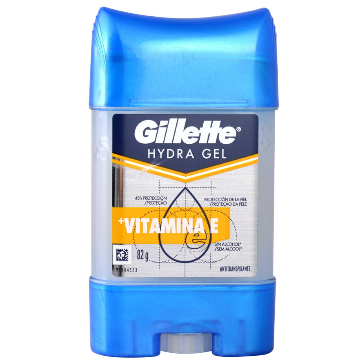 Desodorante Gillette Hydra Gel Vitamina 82 g – Protección y Frescura