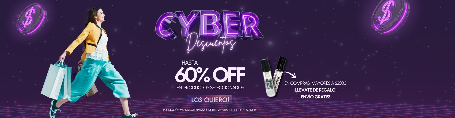 Cyber descuentos octubre 2025