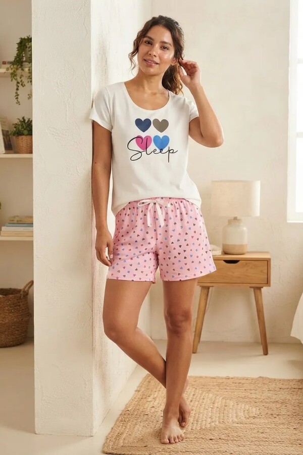 Pijama M/Corta 43017 Dulces Sueños Pijama M/Corta 43017 Dulces Sueños