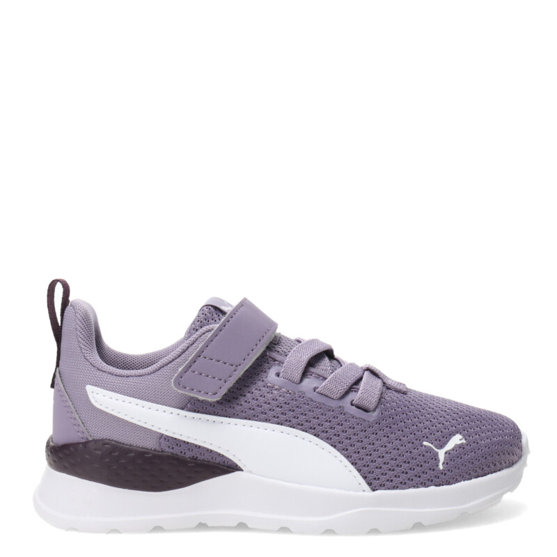 Championes de Niños Puma Anzarun Lite Violeta - Blanco