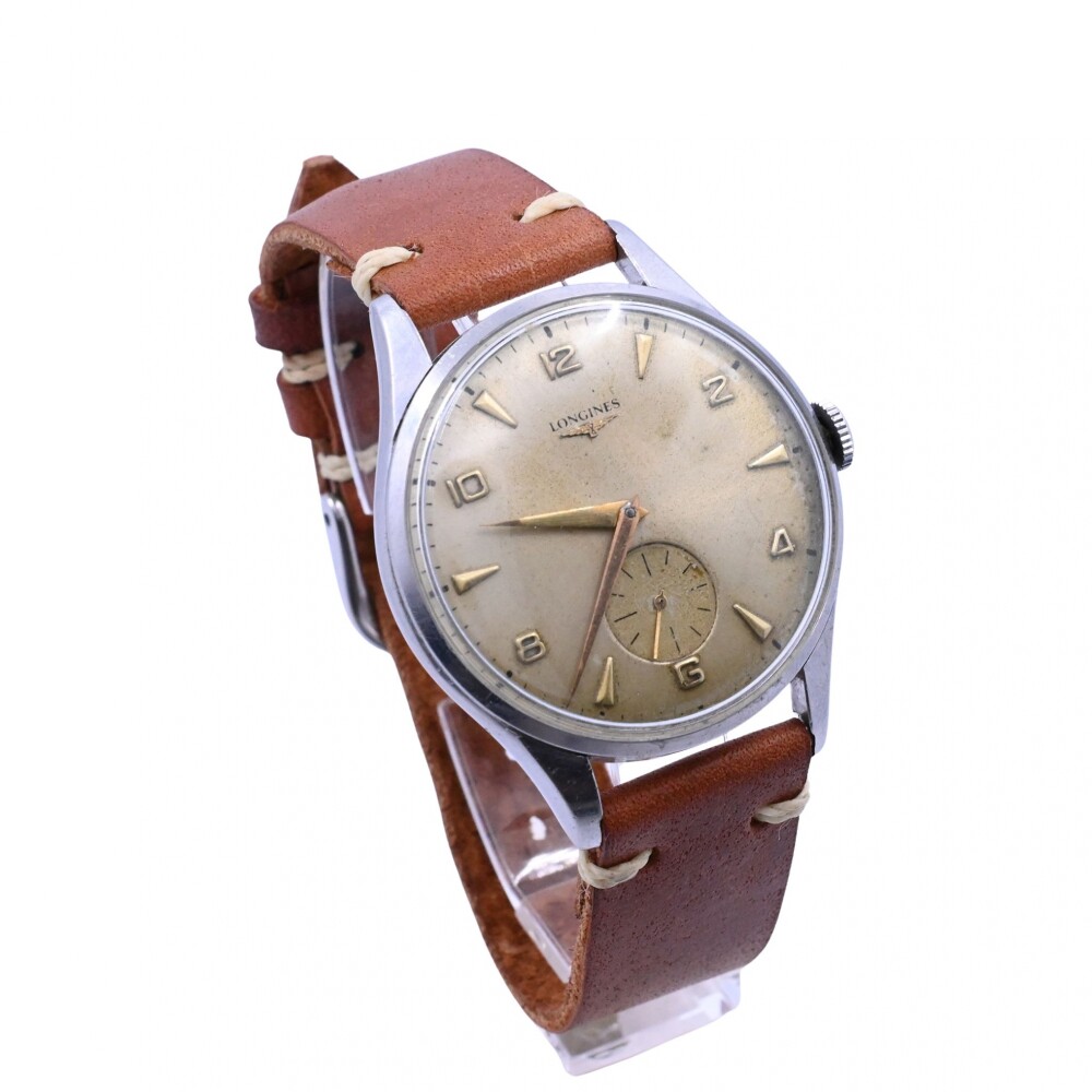 Longines calatrava oversize 37 mm. 6334-13 movimiento manual año 1957. Longines calatrava oversize 37 mm. 6334-13 movimiento manual año 1957.