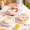 Taza de cerámica corazones 350ml Taza de cerámica corazones 350ml