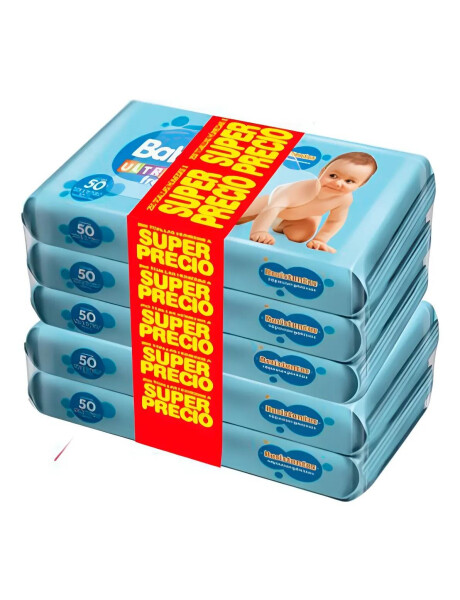 TOALLA HUMEDA BABYSEC ULTRA X 50X5 TOALLA HUMEDA BABYSEC ULTRA X 50X5