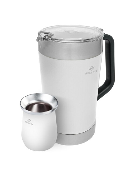SET JARRA 1.9L + MATE 330ML A.INOX BLANCO SELECTA SET JARRA 1.9L + MATE 330ML A.INOX BLANCO SELECTA
