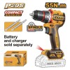 Taladro Atornillador Ingco a Batería 20V P20S + 2 Puntas Taladro Atornillador Ingco a Batería 20V P20S + 2 Puntas