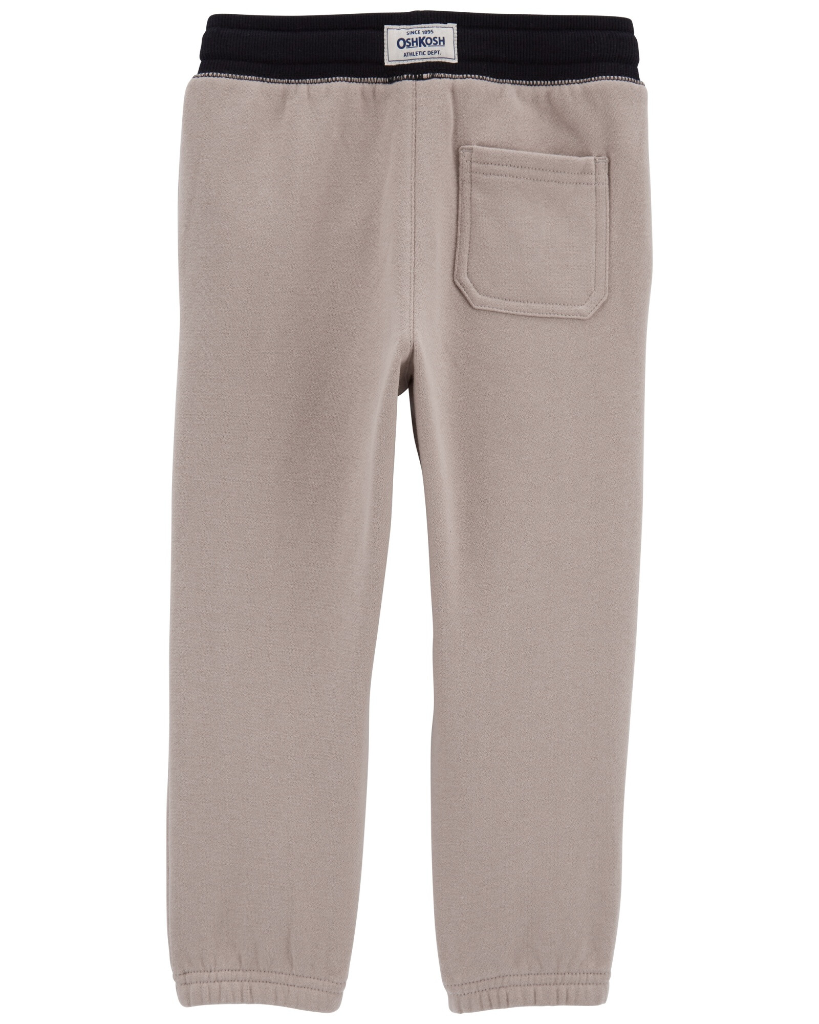 Pantalón deportivo de algodón, khaki Sin color