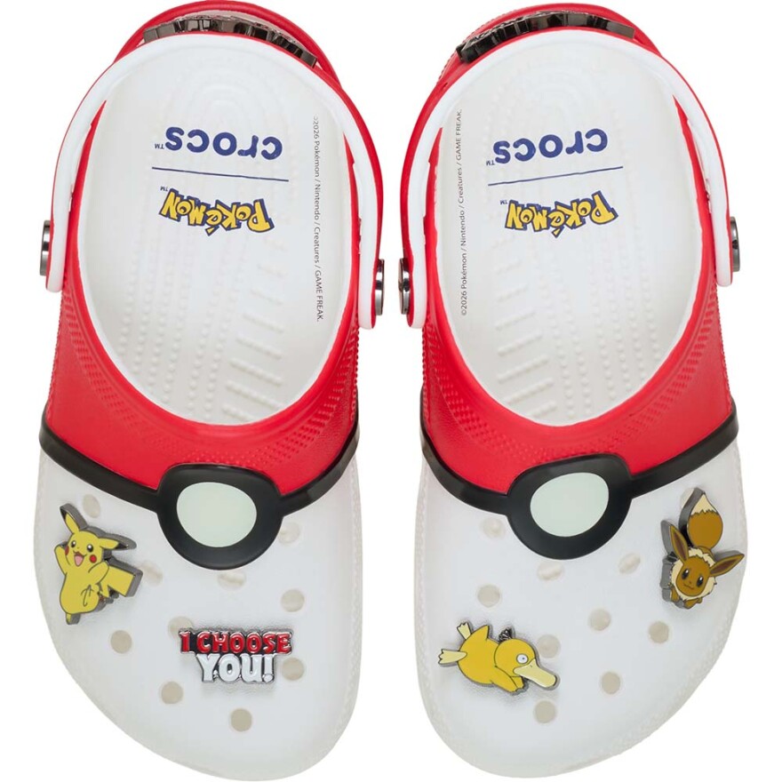Crocs Pokemon Poke Ball Classic Clog Niños Multi