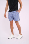 Short de baño estampado Celeste