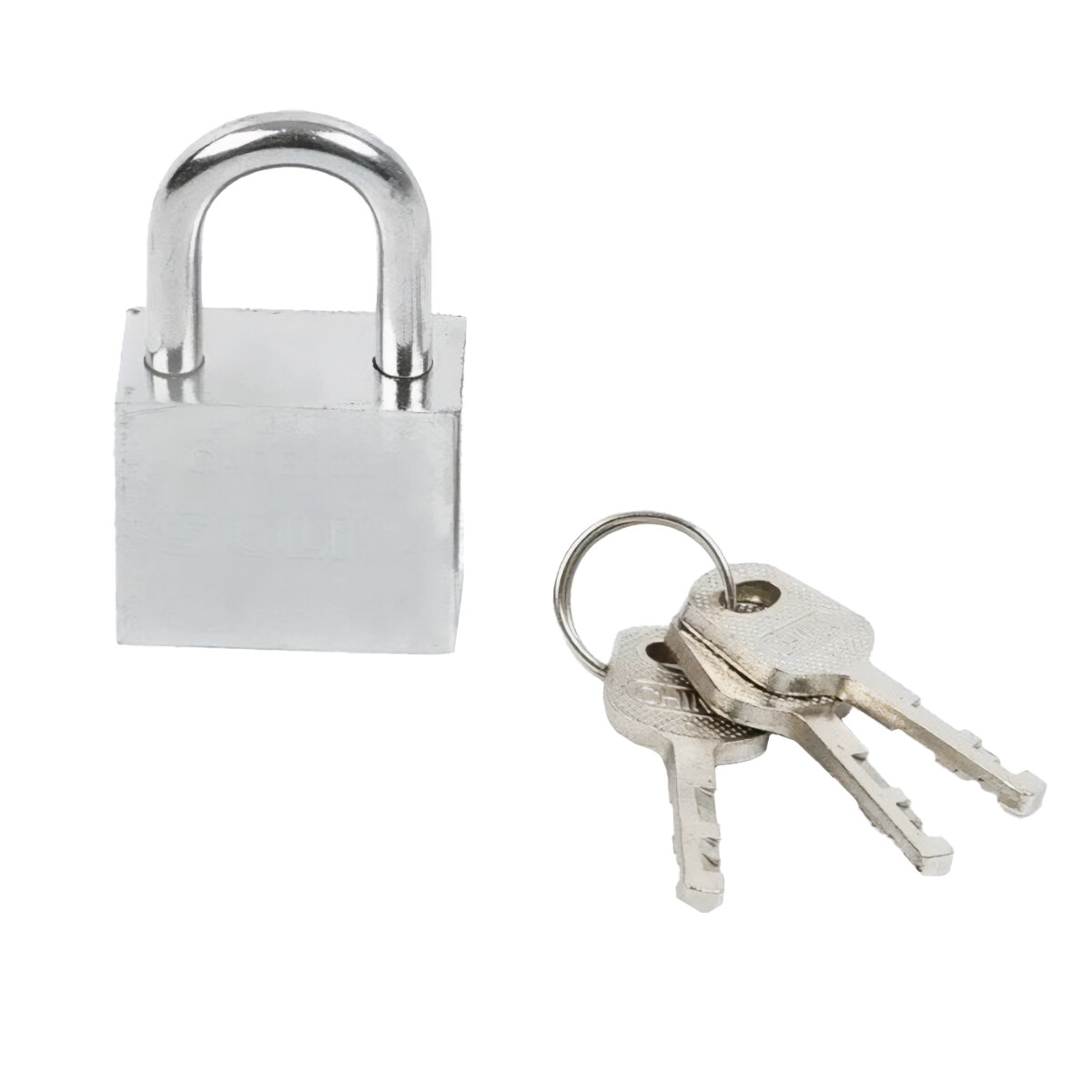 Candado 30mm Con Llave Codificada Cofres Puertas Lockers 