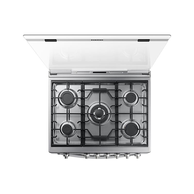 Cocina a gas Samsung NXT5000T con Triple Power Burner 5 hornallas Cocina a gas Samsung NXT5000T con Triple Power Burner 5 hornallas