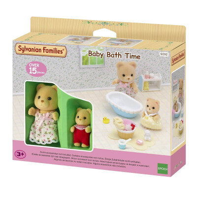 Peluche Hora del baño del bebé Sylvanian Families Peluche Hora del baño del bebé Sylvanian Families