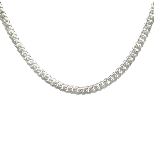 Cadena Cubana-Plata 925-Sin Piedra-CD3071 sinpiedra