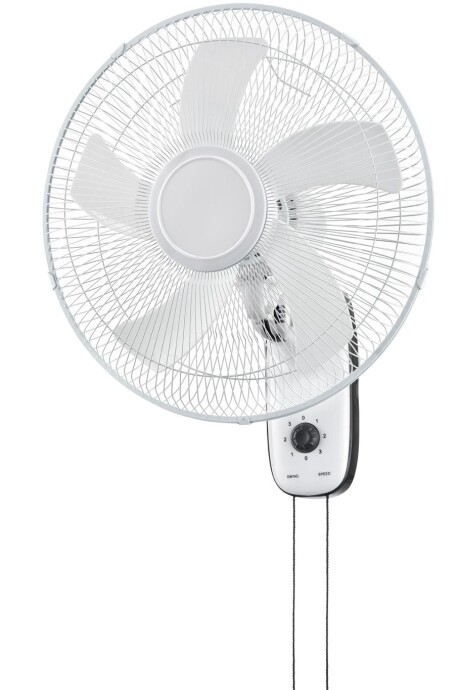 Ventilador De Pared Con 5 Aspas Giratorio 3 Velocidades 16" Ventilador De Pared Con 5 Aspas Giratorio 3 Velocidades 16"
