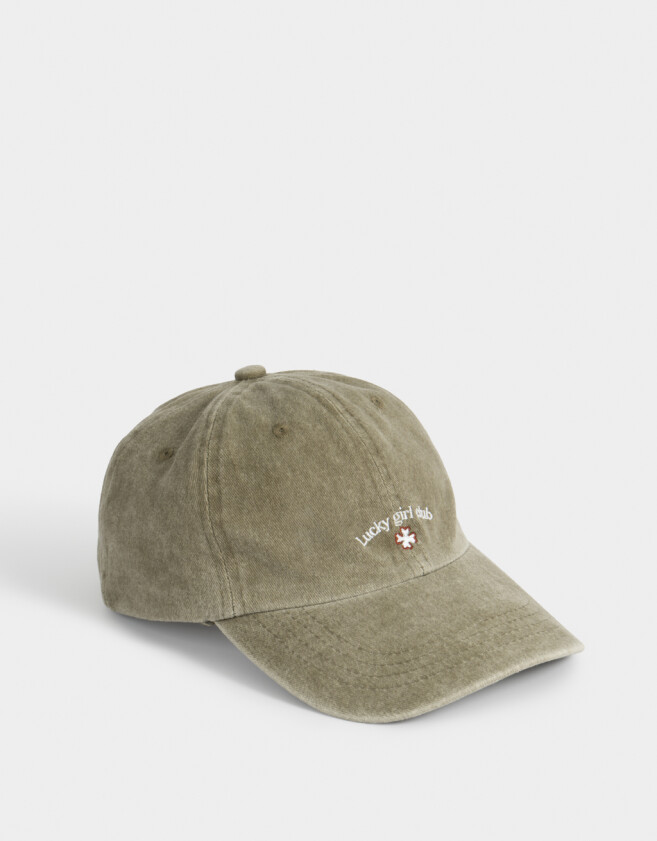 Caps Gorra Bordada Verde - Verde Oliva