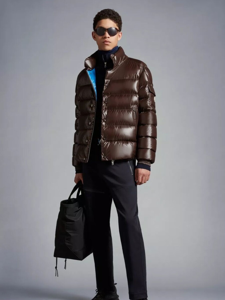 Moncler -Campera con capucha ajustable, rellena de plumas, CORNOUR - 0 