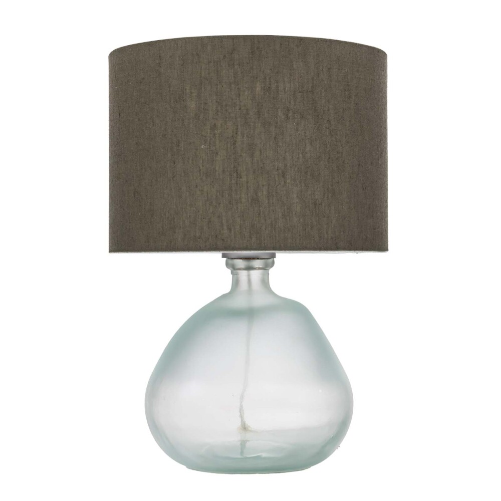 LAMPARA DE MESA VIDRIO-RECICLADO TRANSPARENTE GS70
