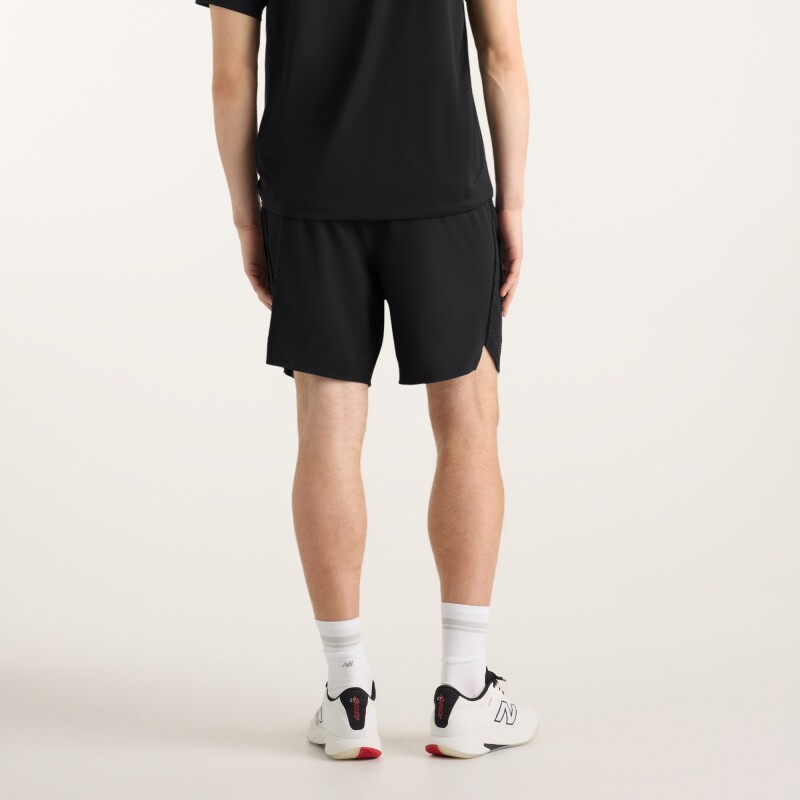 Short New Balance de Hombre - Tournament Short - MB61V34TBK BLACK
