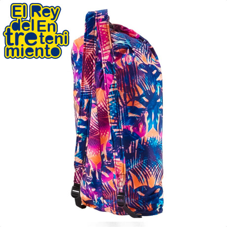 Mochila Deportiva Reebok Studio Aop Indigo Estampada Mochila Deportiva Reebok Studio Aop Indigo Estampada