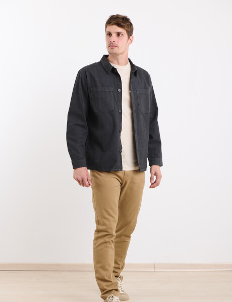 300566 SOBRECAMISA HARRY Gris Oscuro