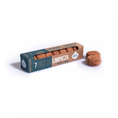 Pastillas de Limpieza 7 días - sándalo Sagrada Madre 7 Dias De Limpieza Incienso Y