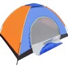 Carpa Iglú De Camping Para 4 Personas AZUL Y NARANJA