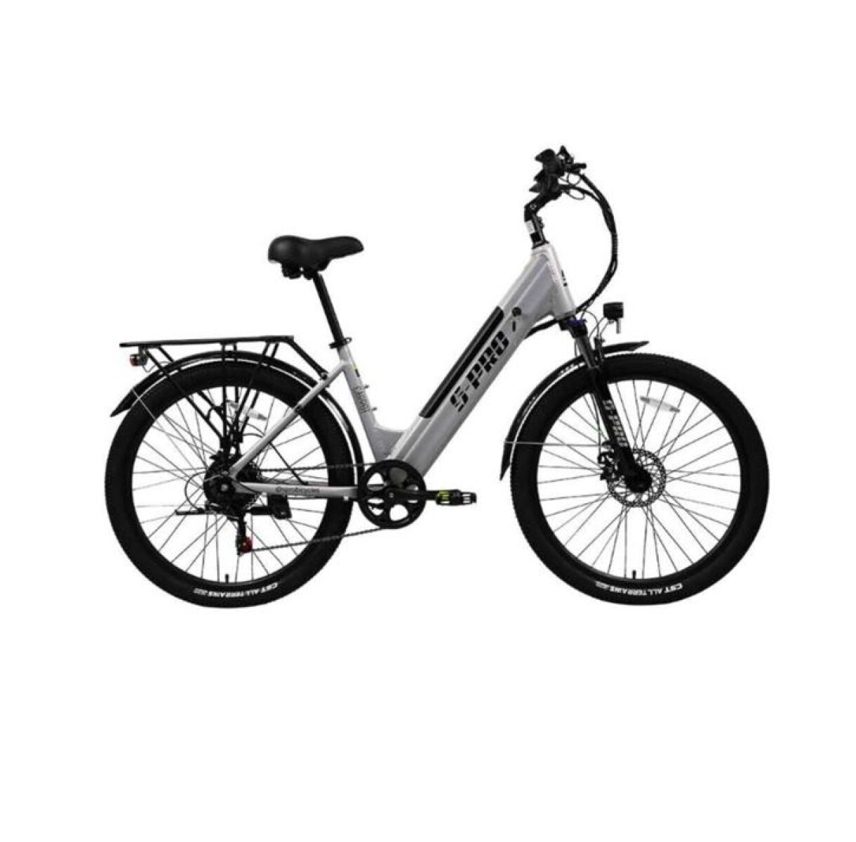 Bicicleta Eléctrica SPRO Carrot 26" con Pedaleo asistido 