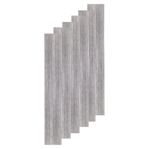 Set 3m2 Piso Flotante Madera Vinilico Adhesivo 10mm Tabla Variante Color Gris 2